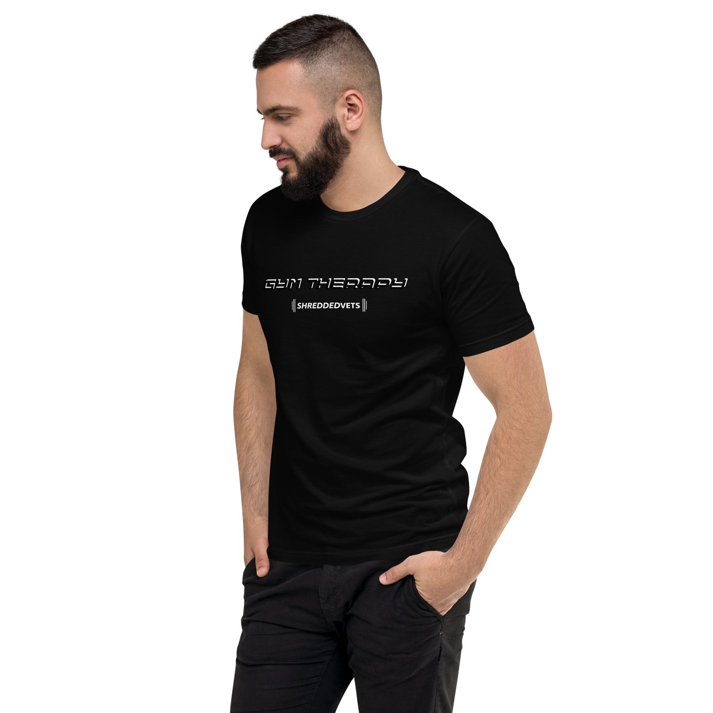 Gym Therapy Fitted Short Sleeve T-shirt