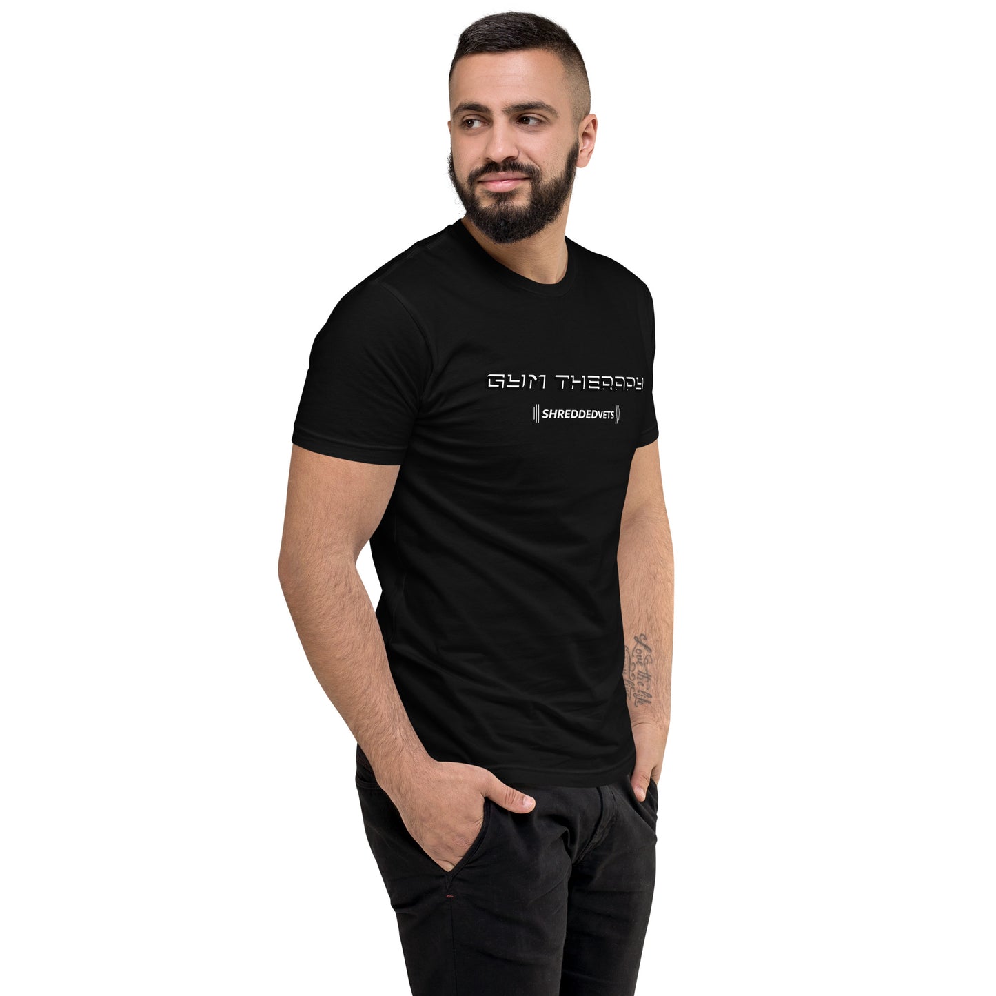 Gym Therapy Fitted Short Sleeve T-shirt