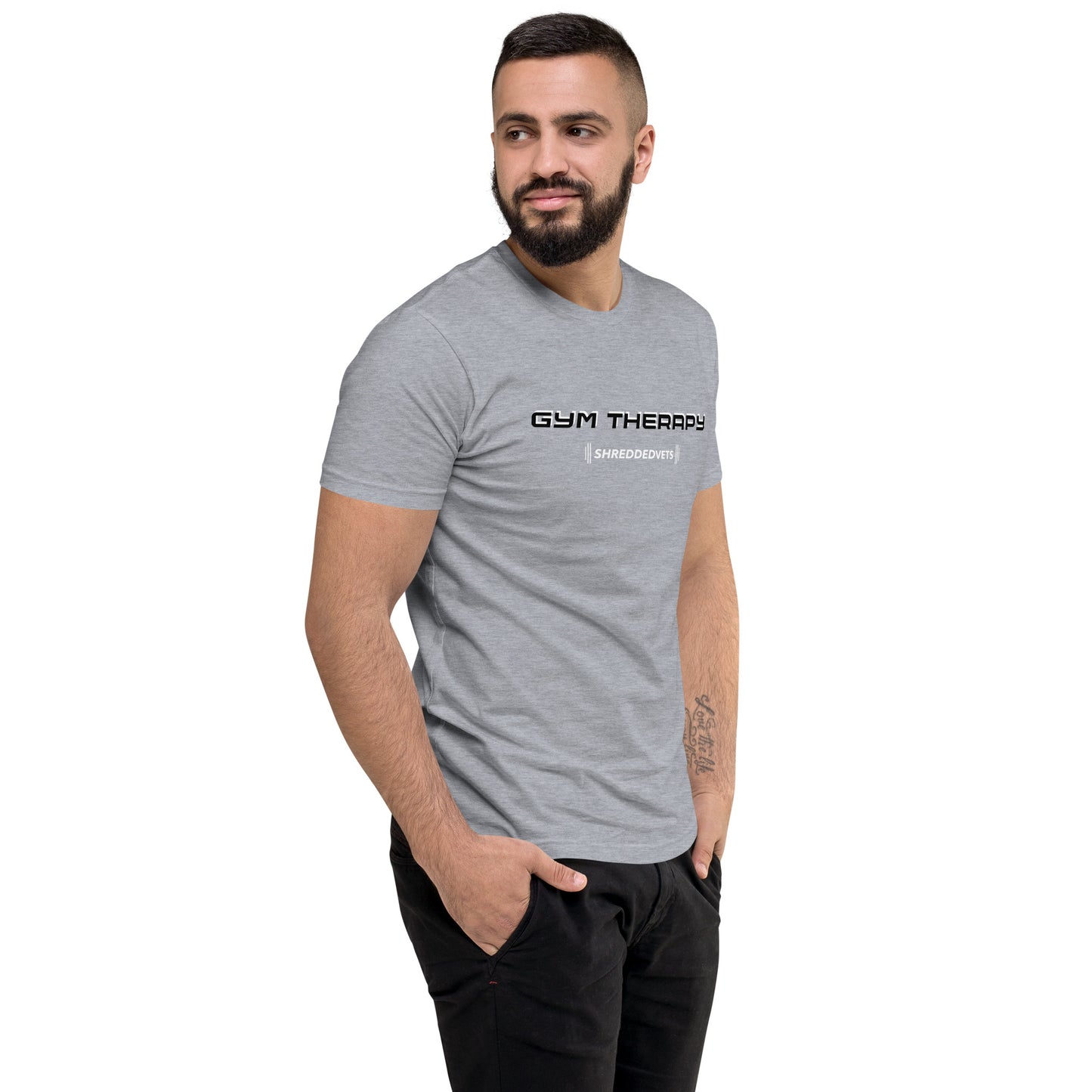 Gym Therapy Fitted Short Sleeve T-shirt
