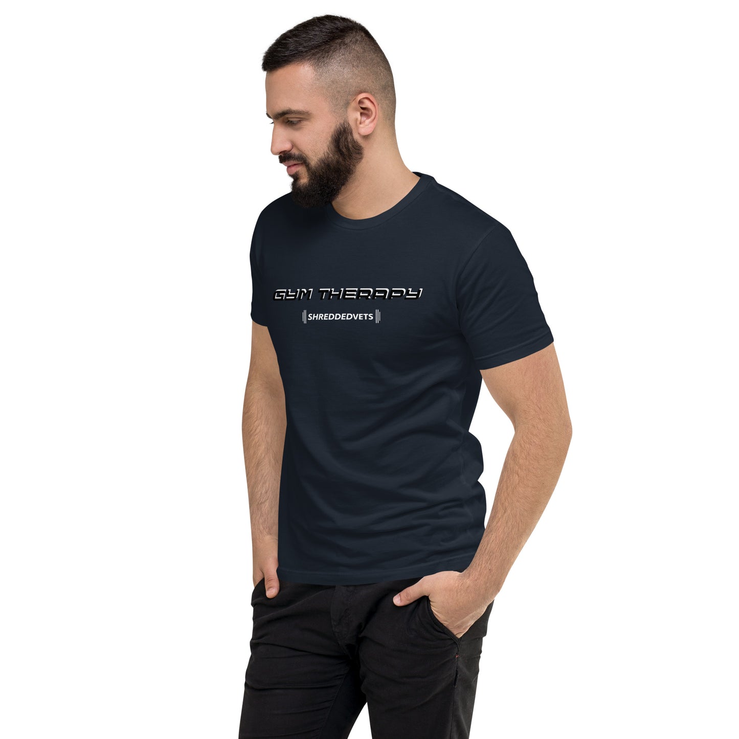 Gym Therapy Fitted Short Sleeve T-shirt