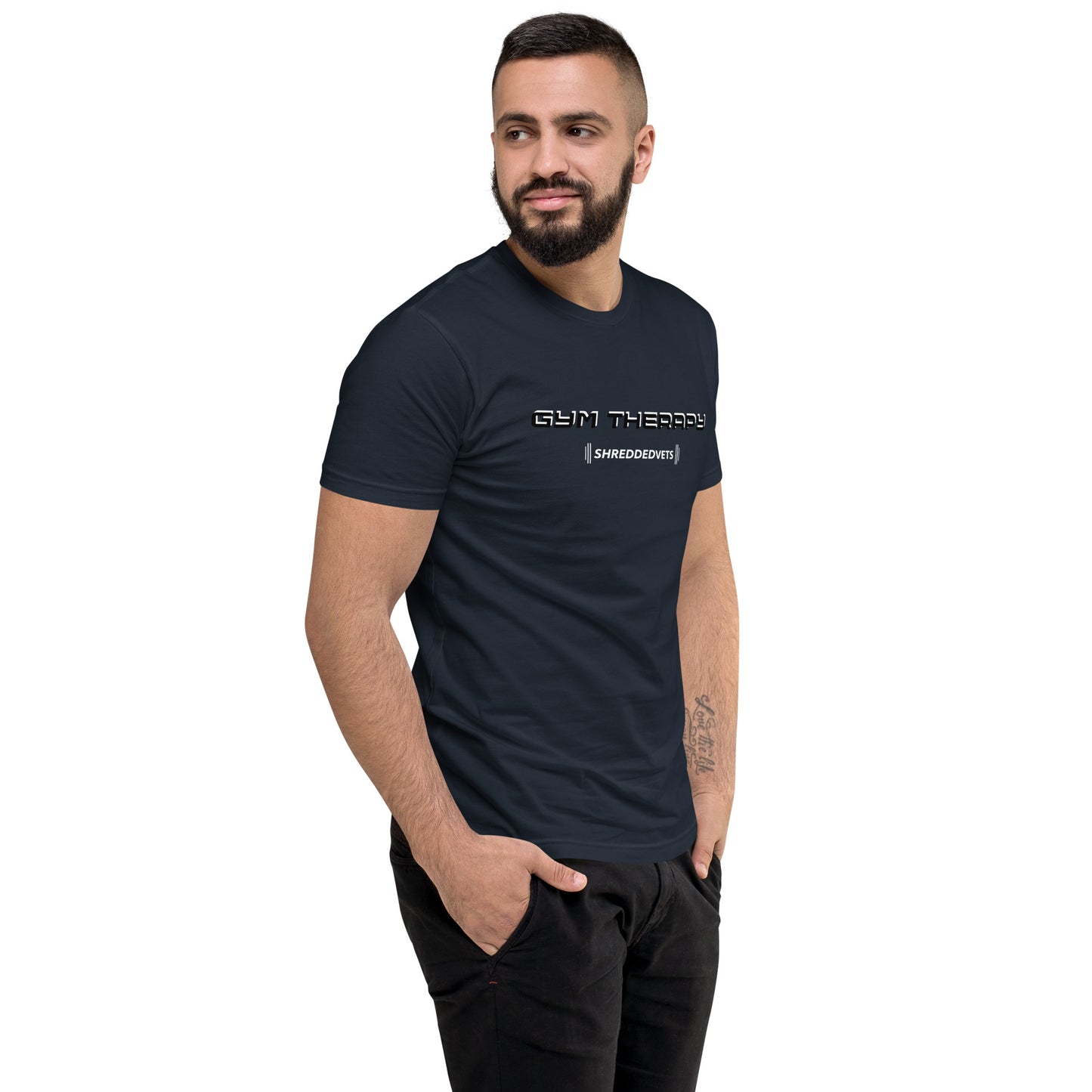 Gym Therapy Fitted Short Sleeve T-shirt