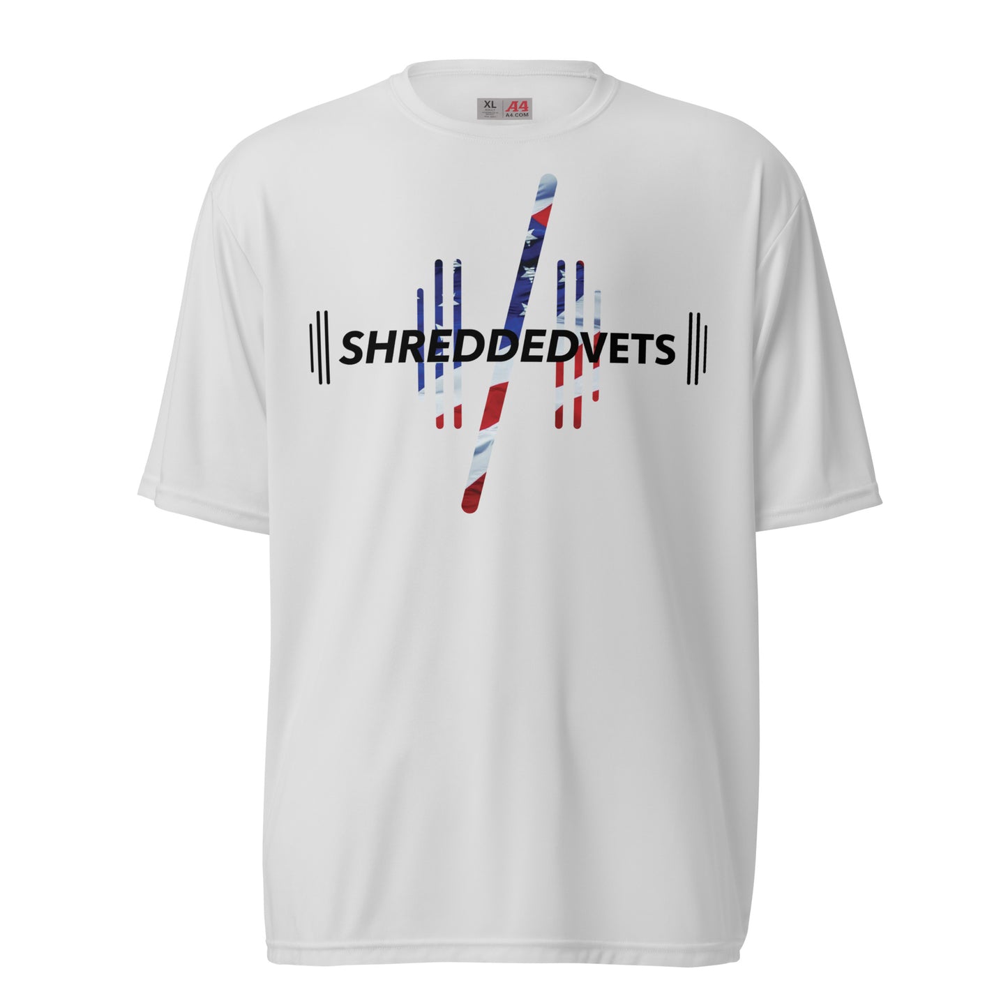 ShreddedVets Unisex Performance T-Shirt- USA Edition
