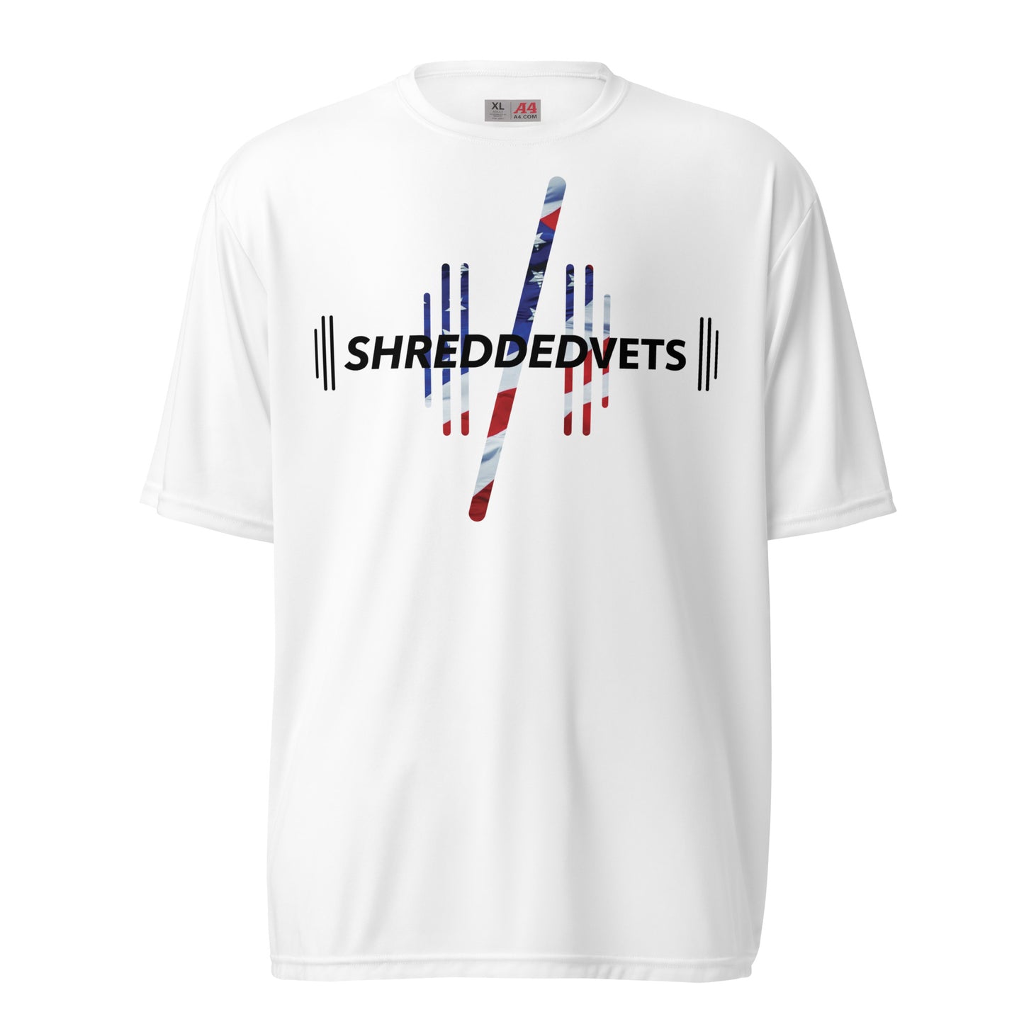 ShreddedVets Unisex Performance T-Shirt- USA Edition