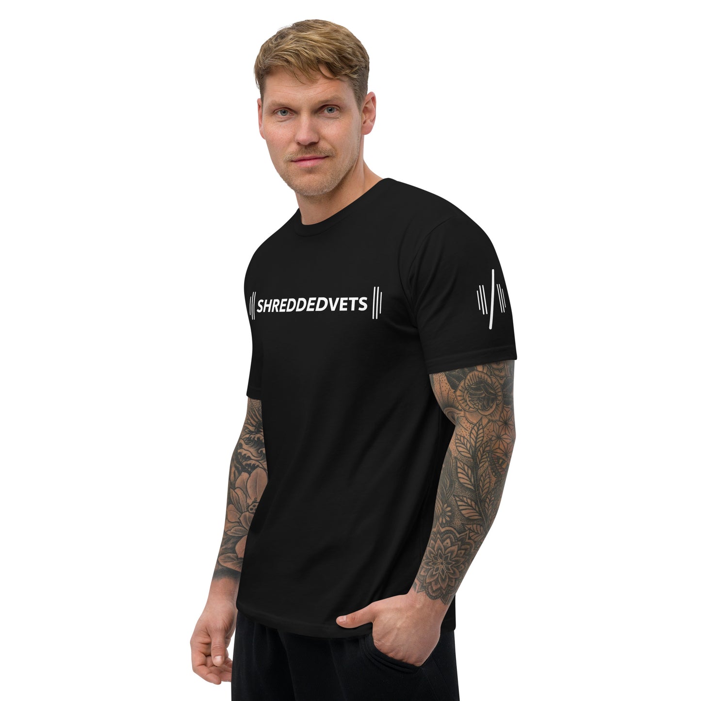 Classic ShreddedVets Fitted Short Sleeve T-shirt