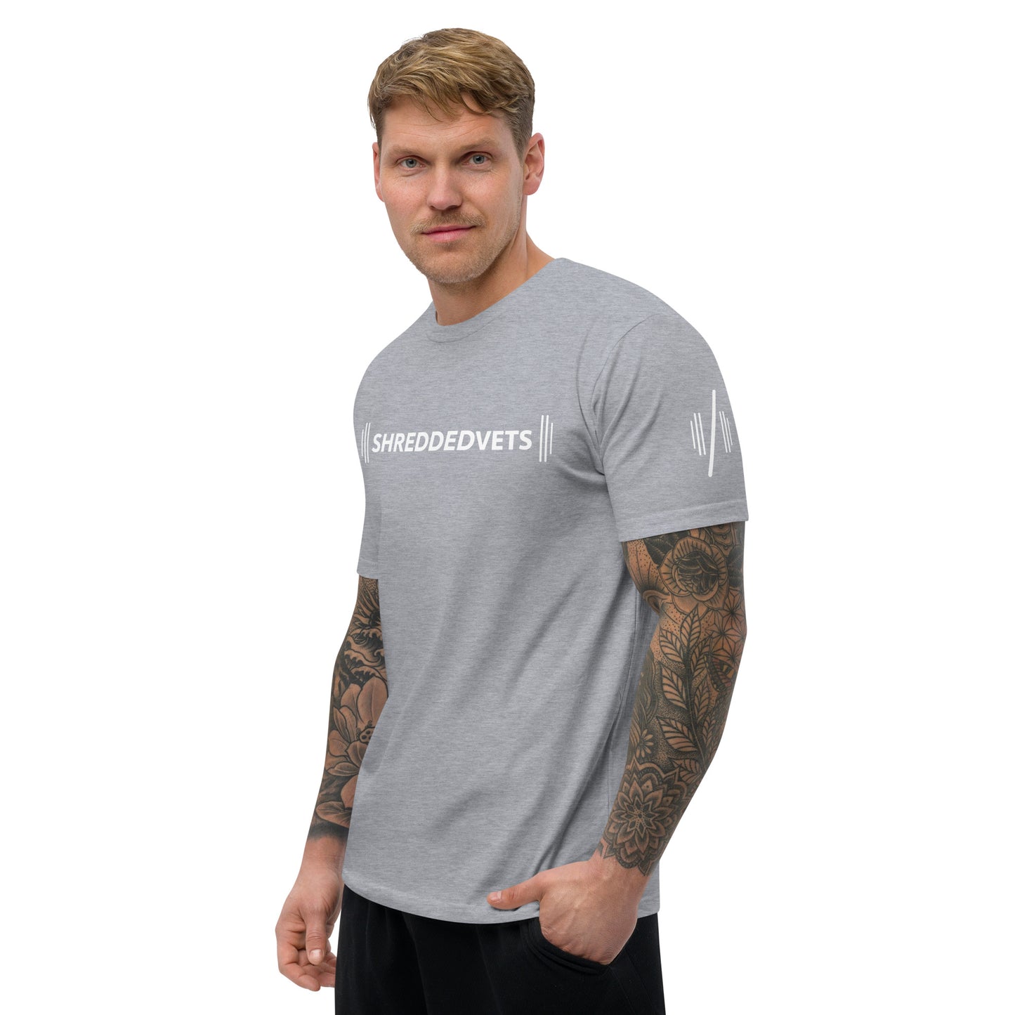 Classic ShreddedVets Fitted Short Sleeve T-shirt
