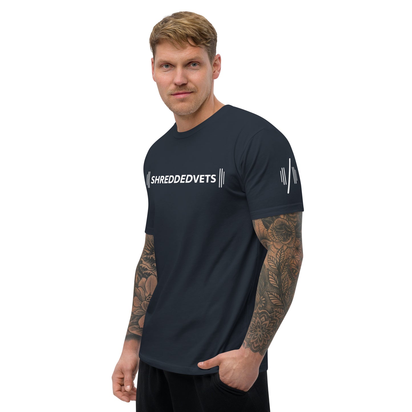 Classic ShreddedVets Fitted Short Sleeve T-shirt