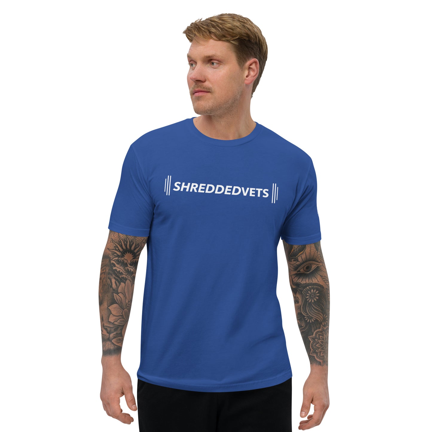Classic ShreddedVets Fitted Short Sleeve T-shirt