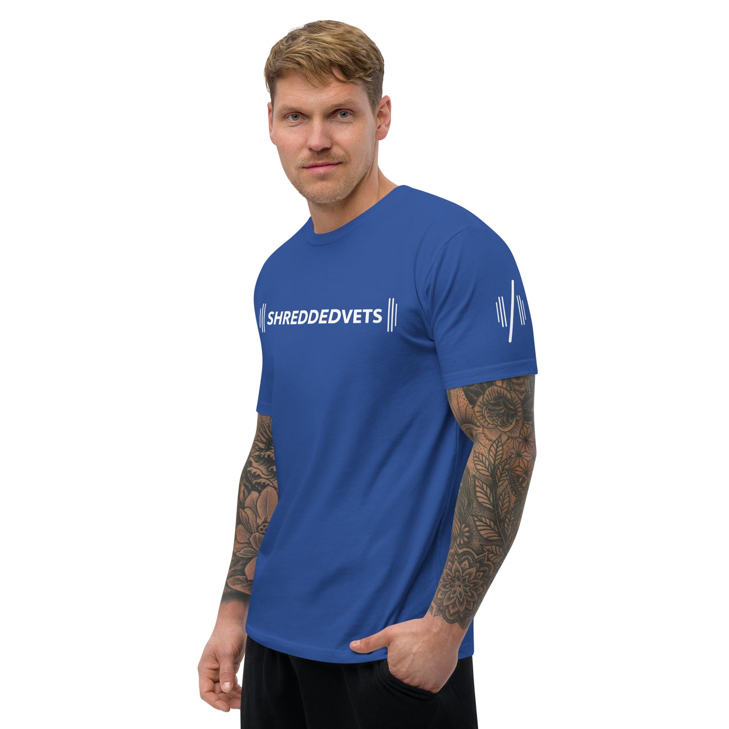 Classic ShreddedVets Fitted Short Sleeve T-shirt
