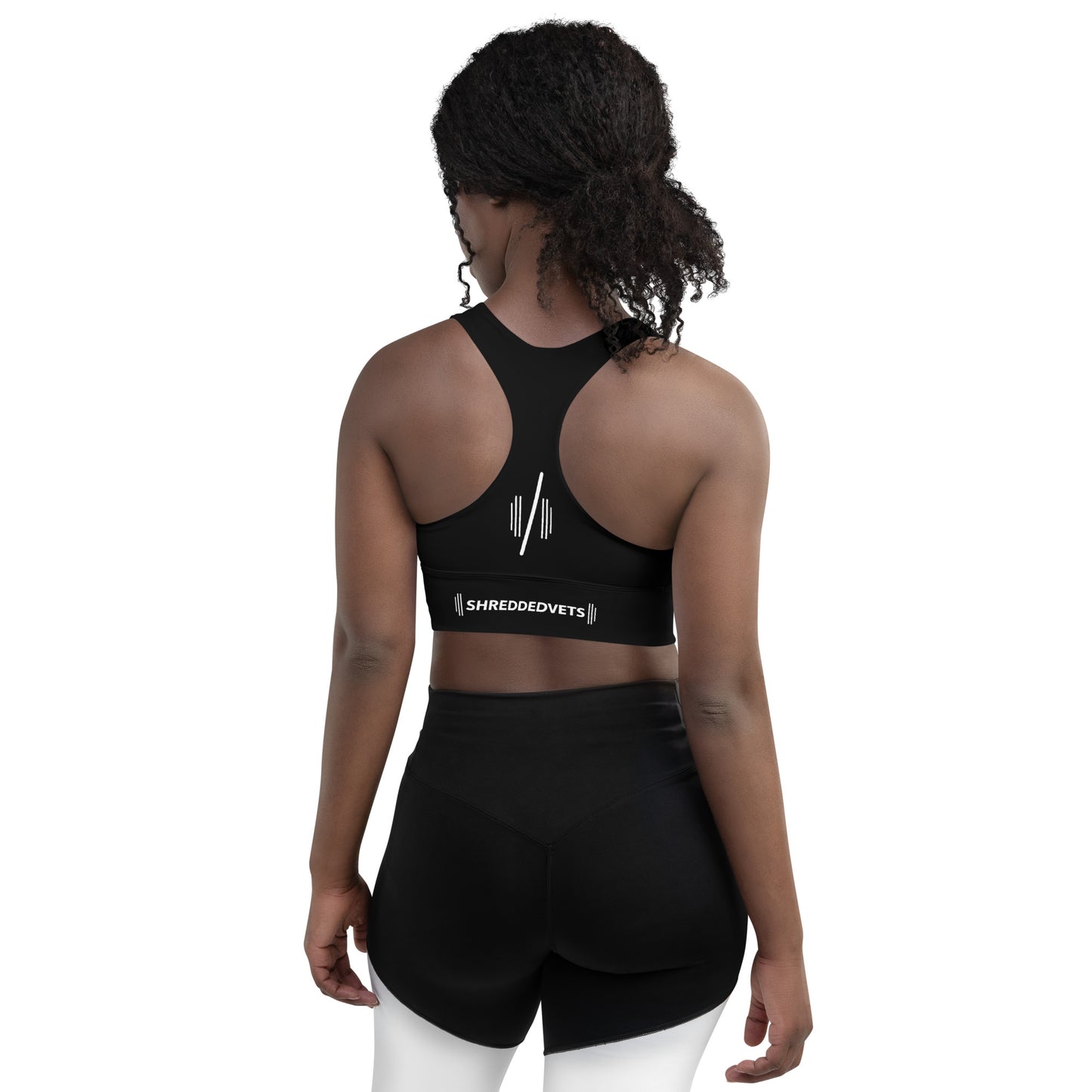 ShreddedVets Claw Longline Sports Bra