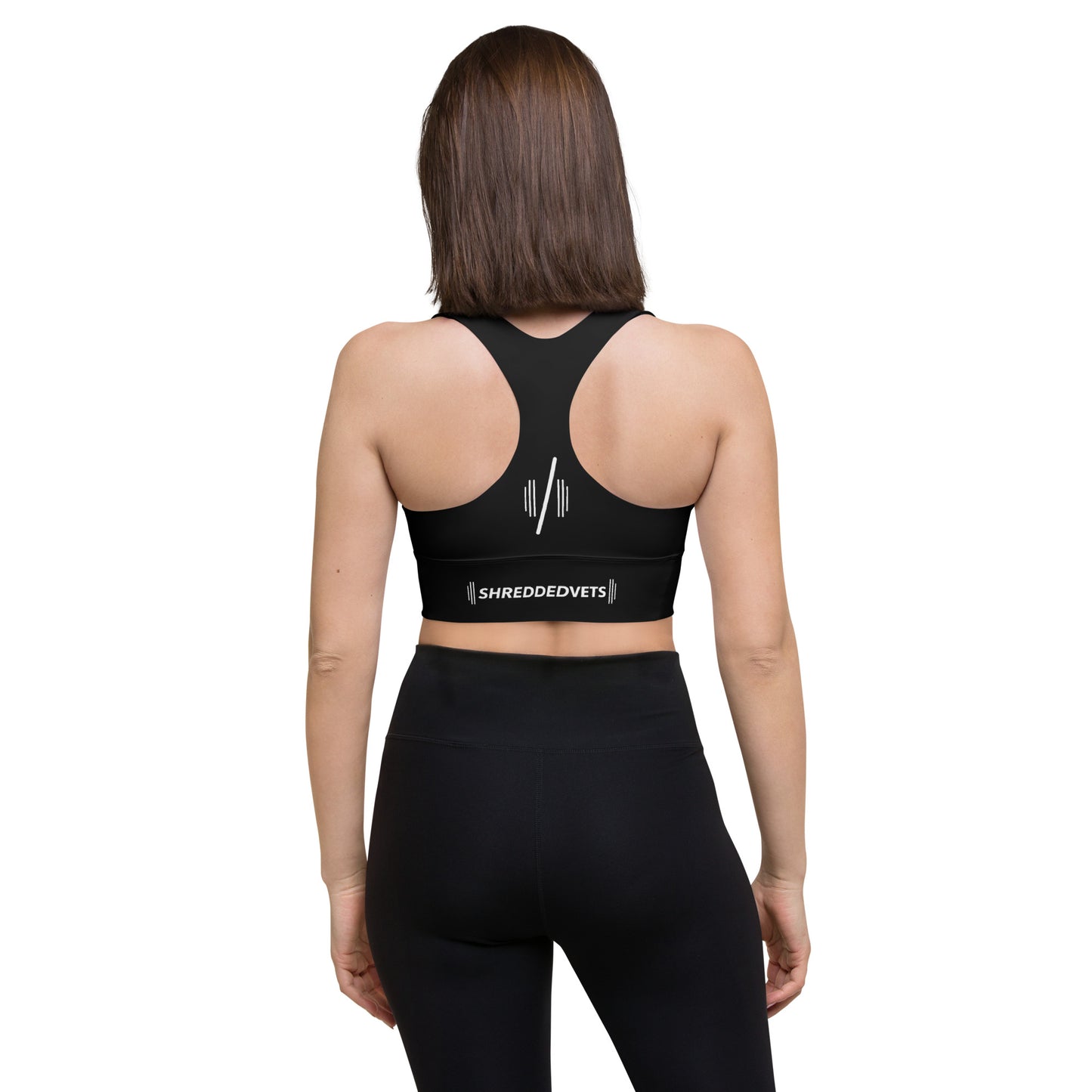 ShreddedVets Claw Longline Sports Bra