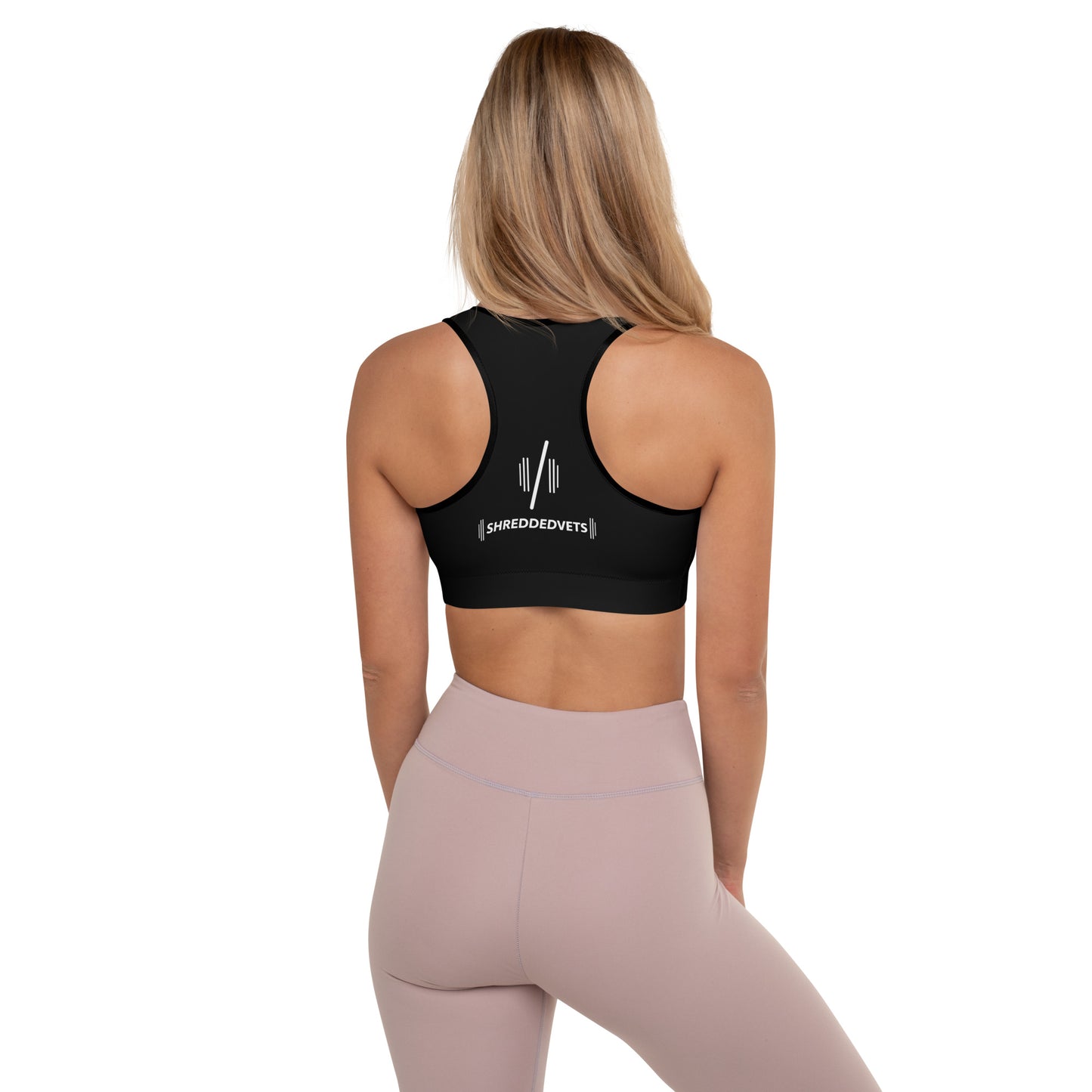 ShreddedVets Claw Padded Sports Bra