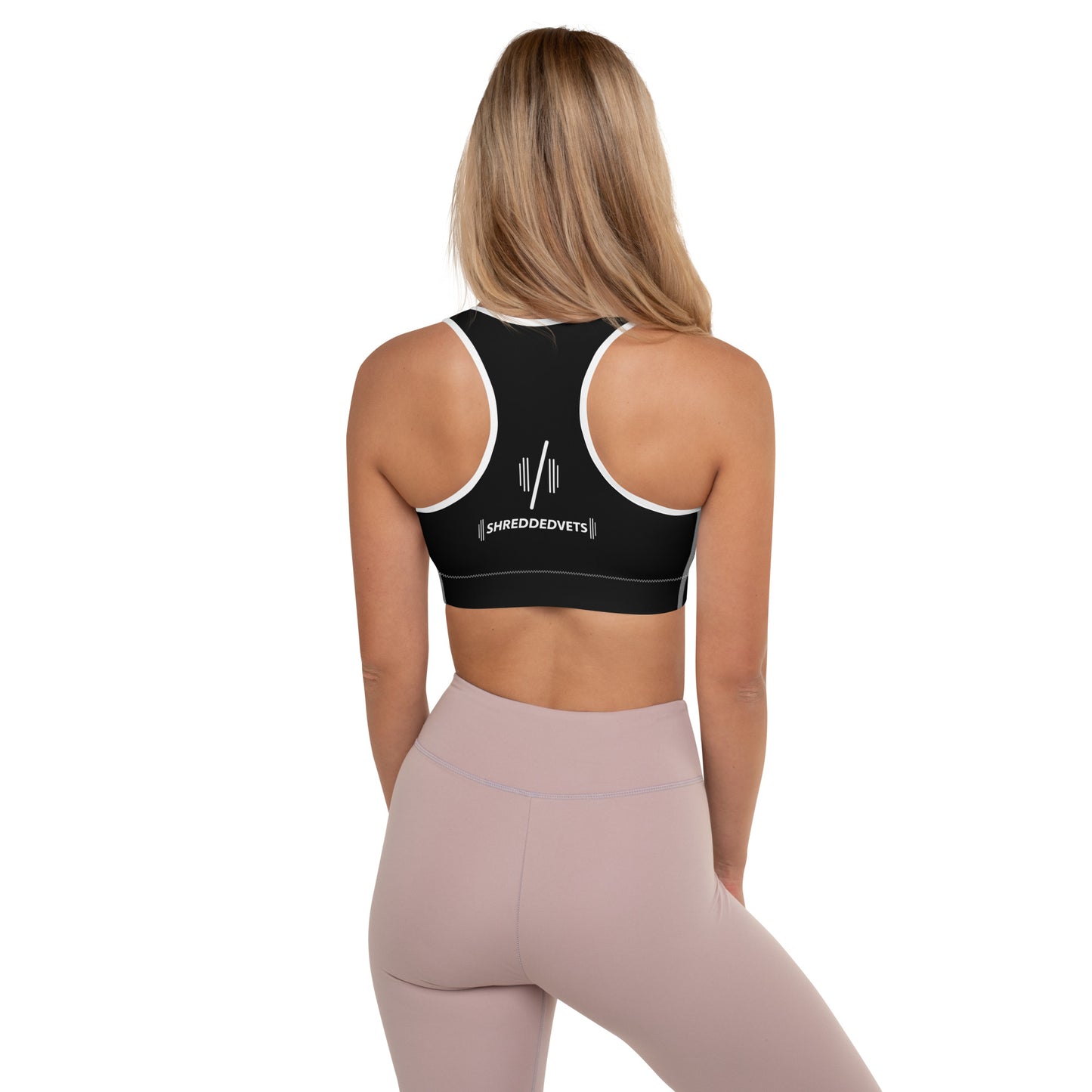 ShreddedVets Claw Padded Sports Bra