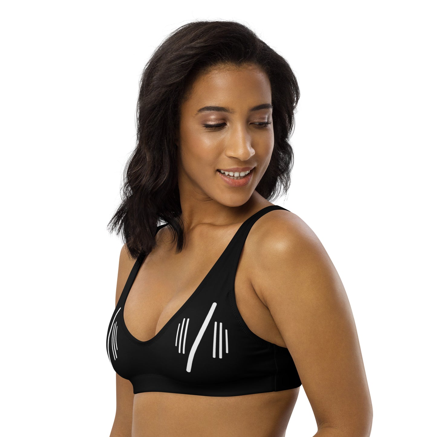 Classic ShreddedVets Recycled Padded Bikini Top