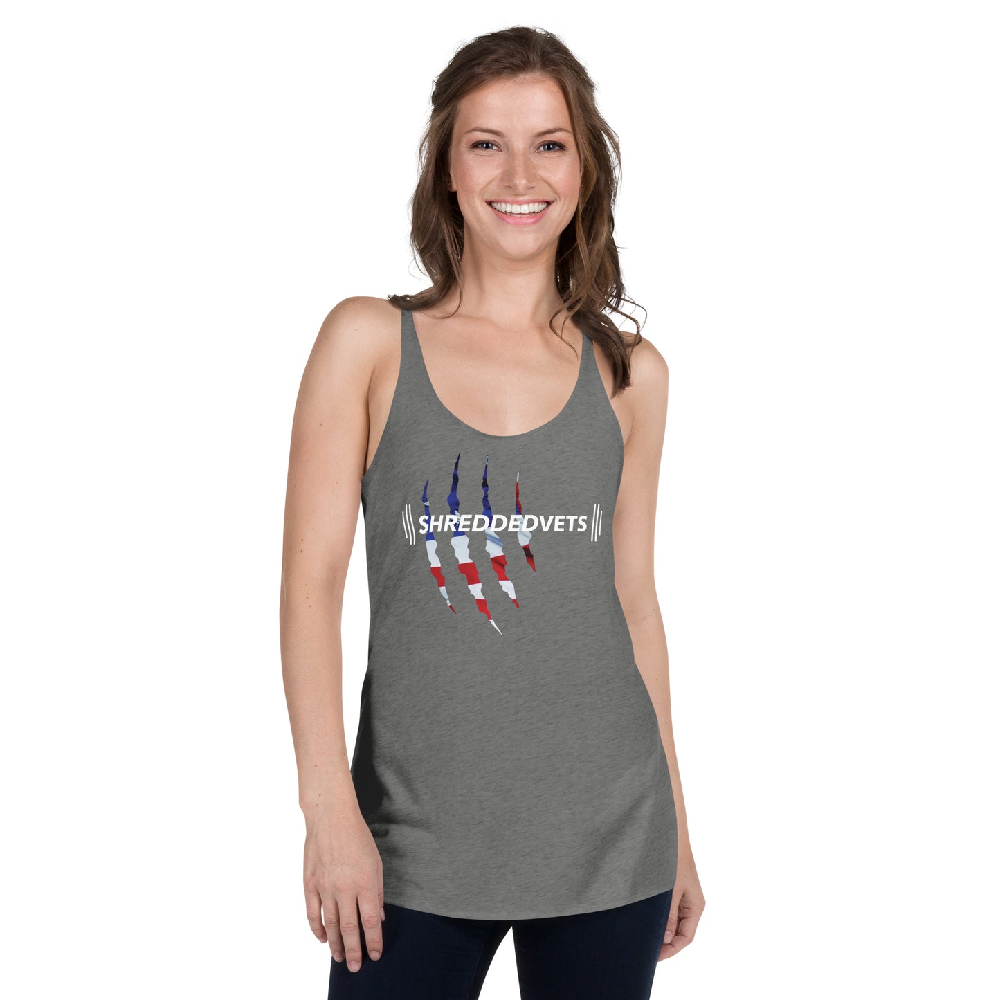 ShreddedVets Shred Women's Racerback Tank