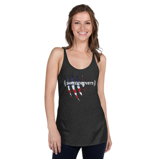 ShreddedVets Shred Women's Racerback Tank