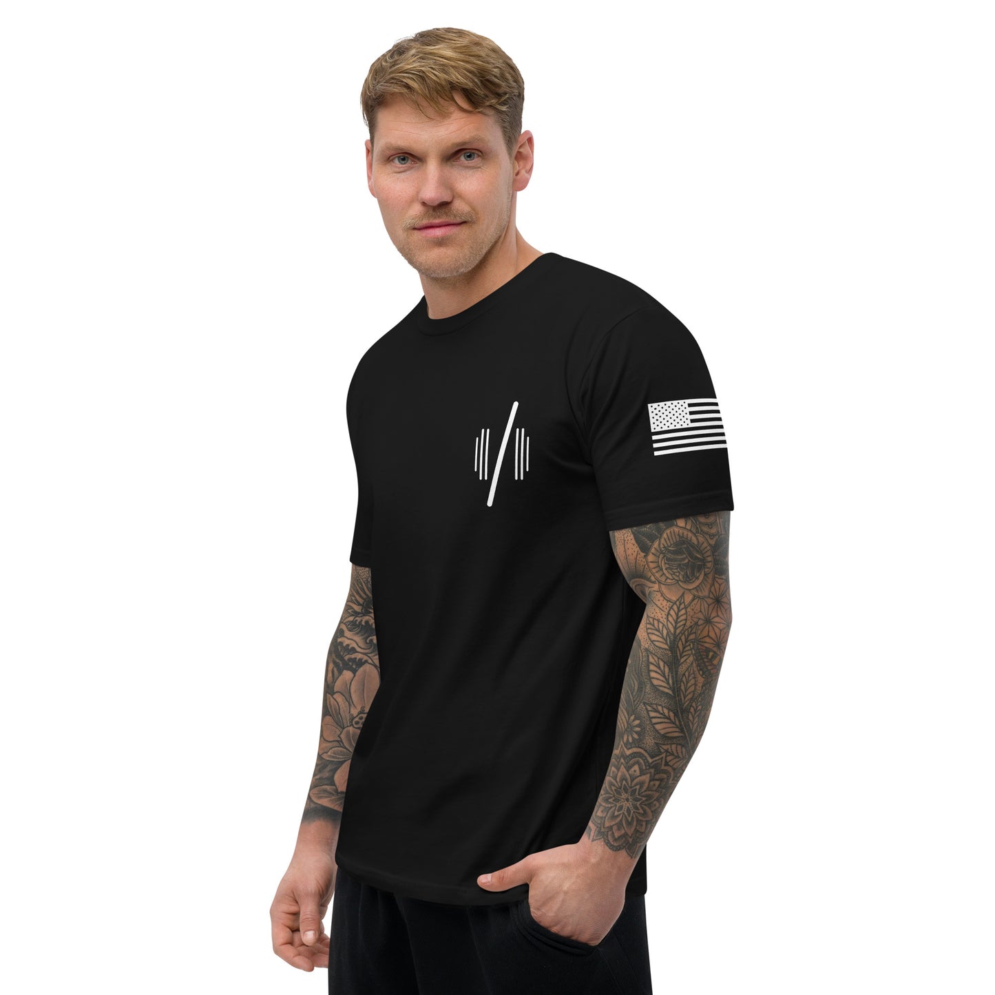 Classic ShreddedVets Fitted Short Sleeve T-shirt